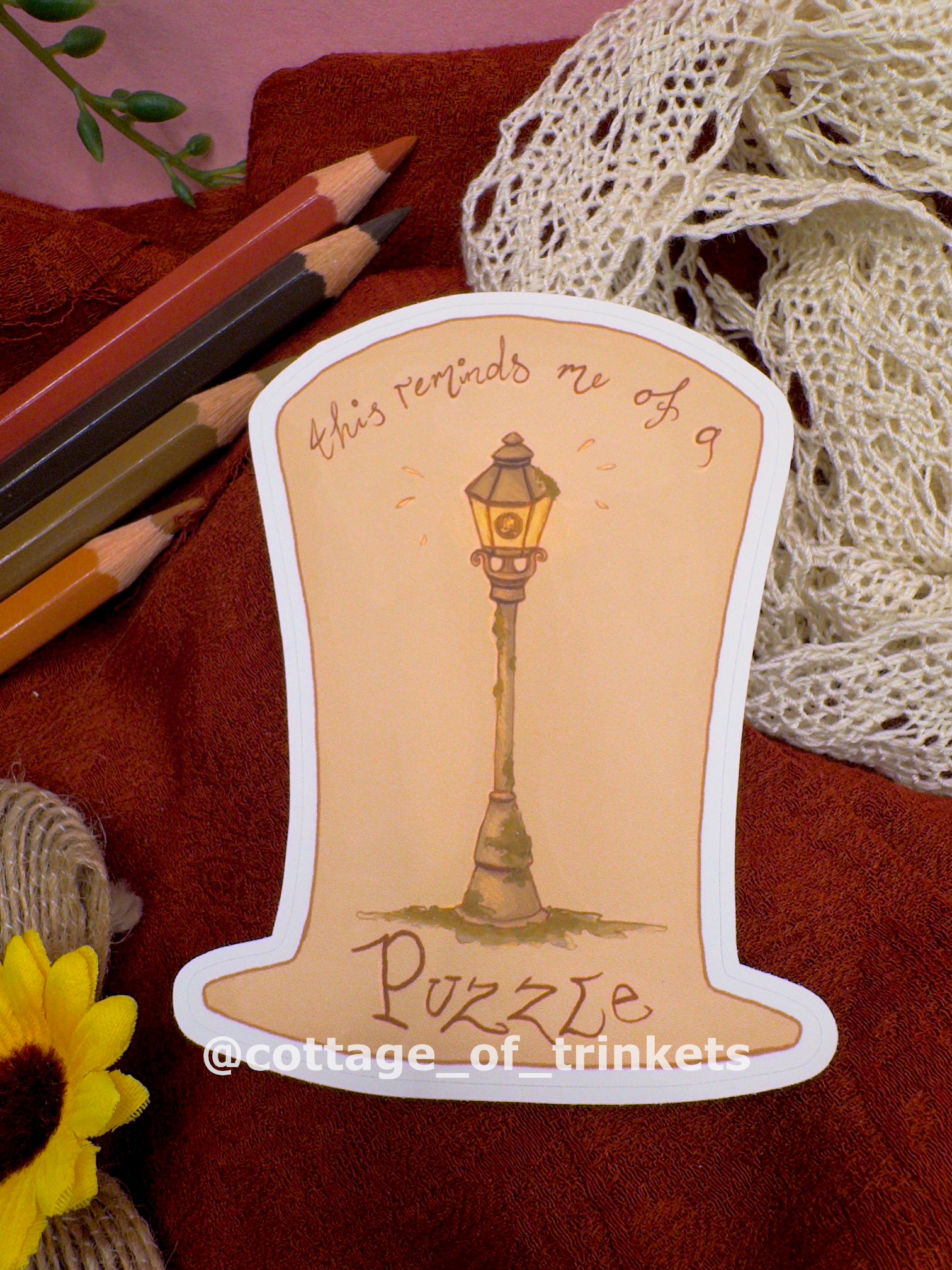 Sticker | Layton Puzzle