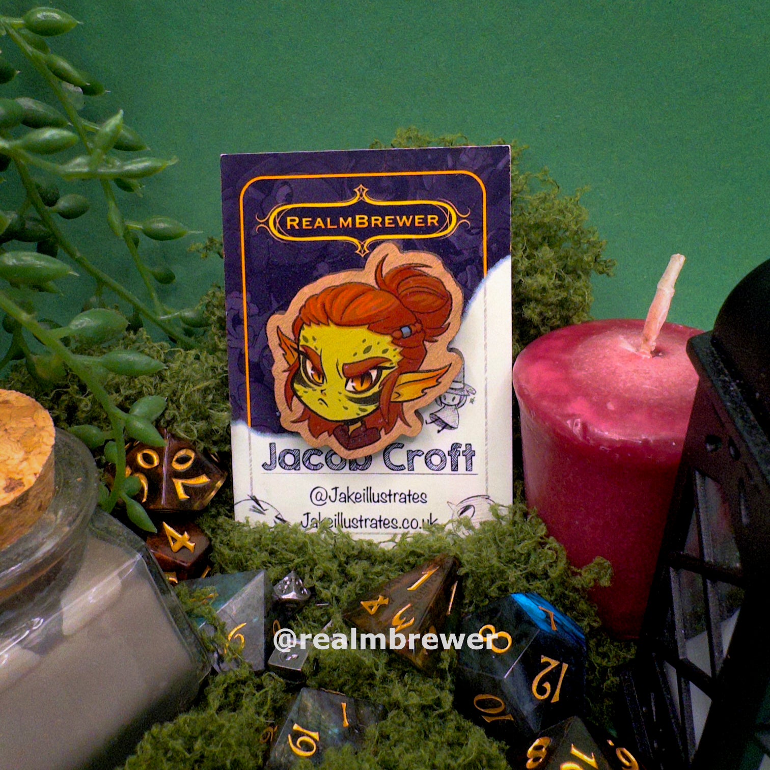 Wooden Pin | Lae'zel