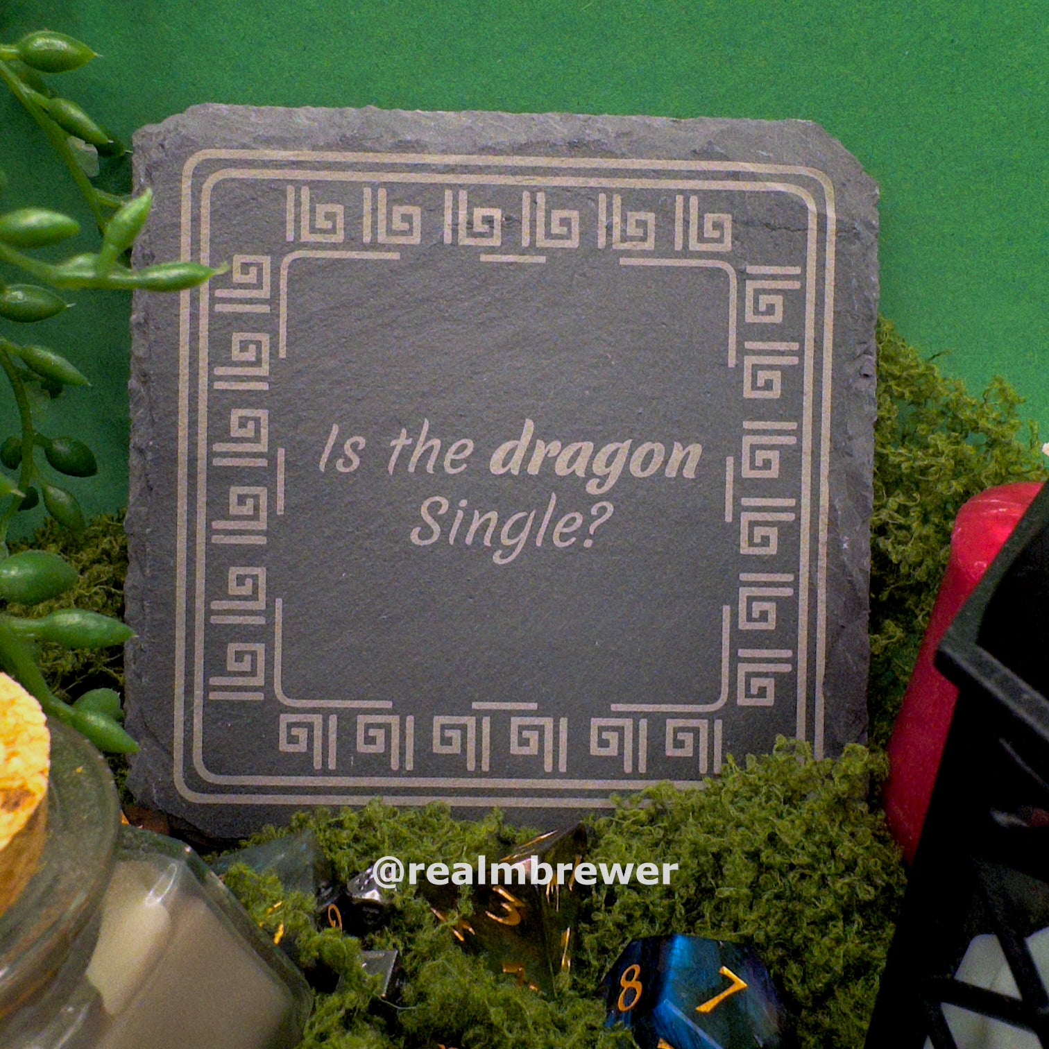 Stone Coaster | Is the dragon single?