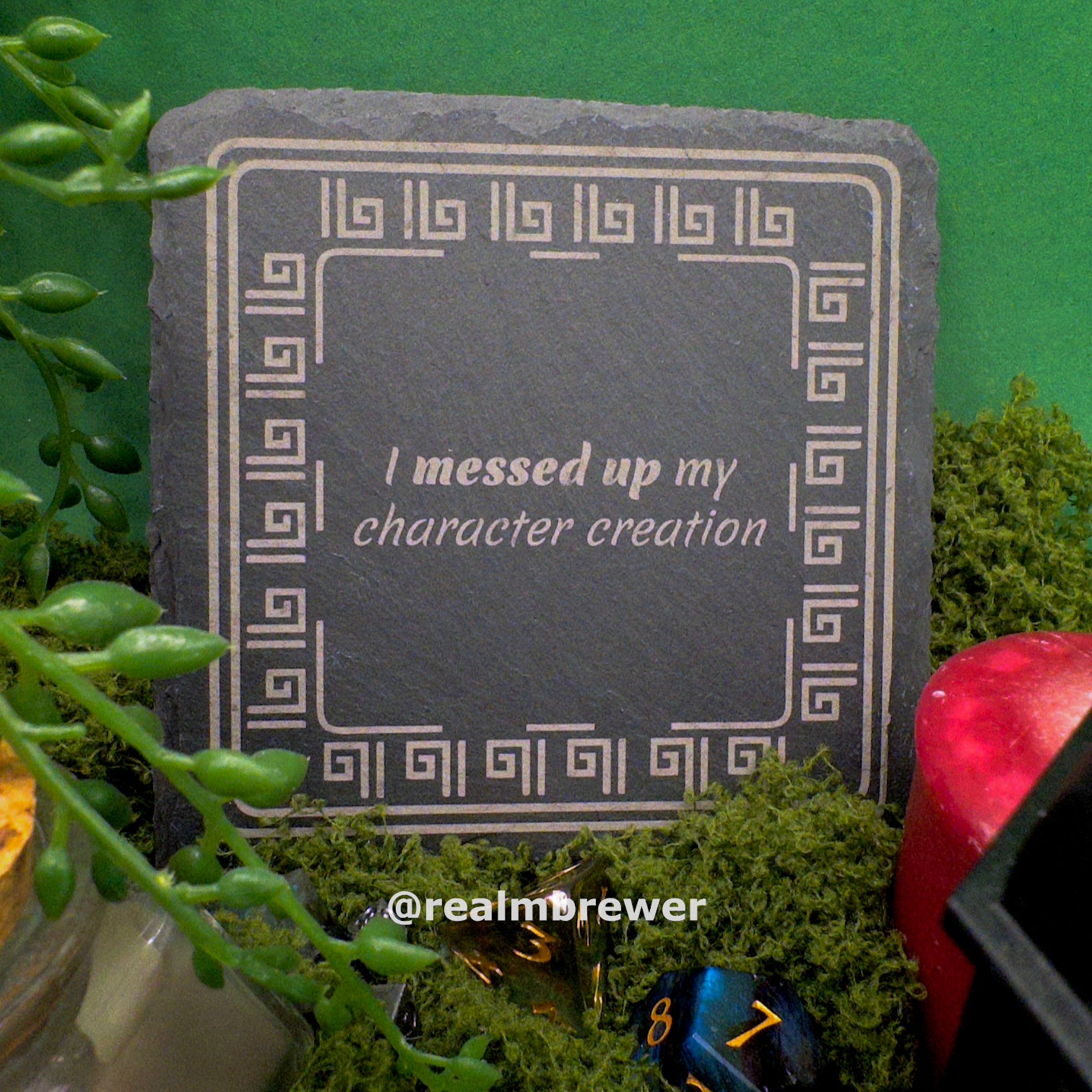 Stone Coaster | I messed up my character creation