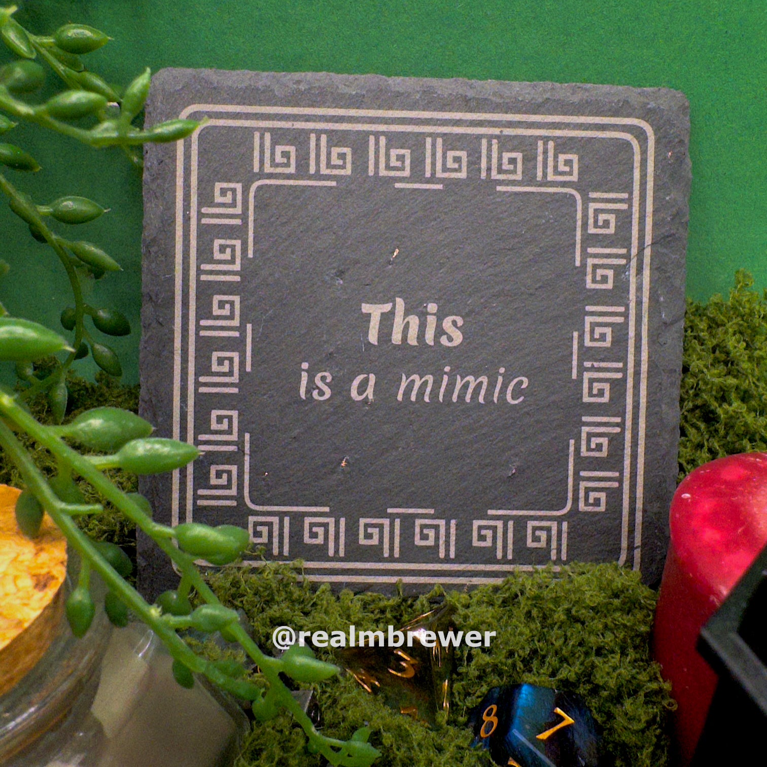 Stone Coaster | This is a Mimic