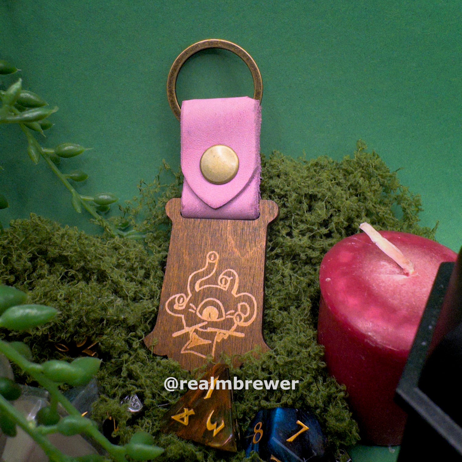 Keychain | TTRPG Inspired | Add some flair to your gear