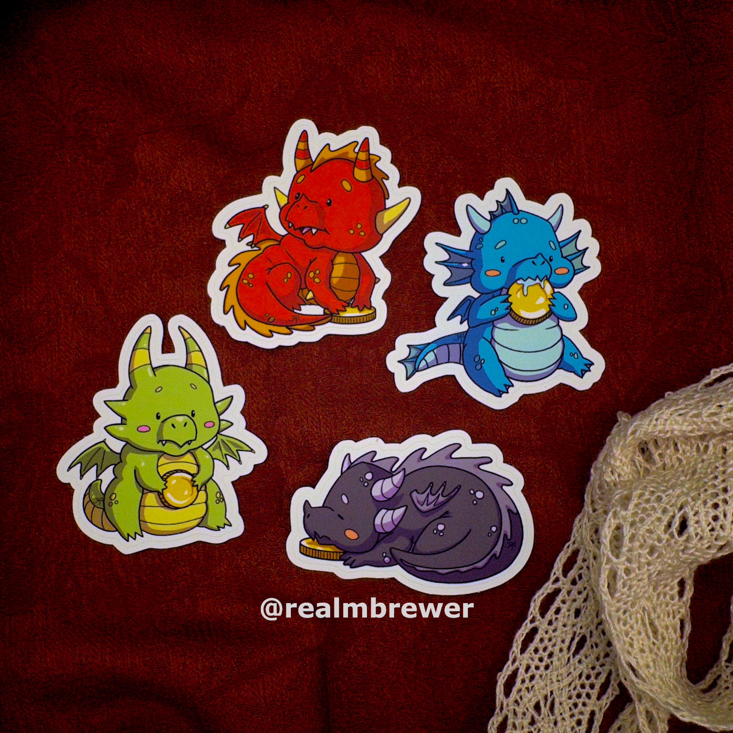 Sticker Pack | Baby Dragons