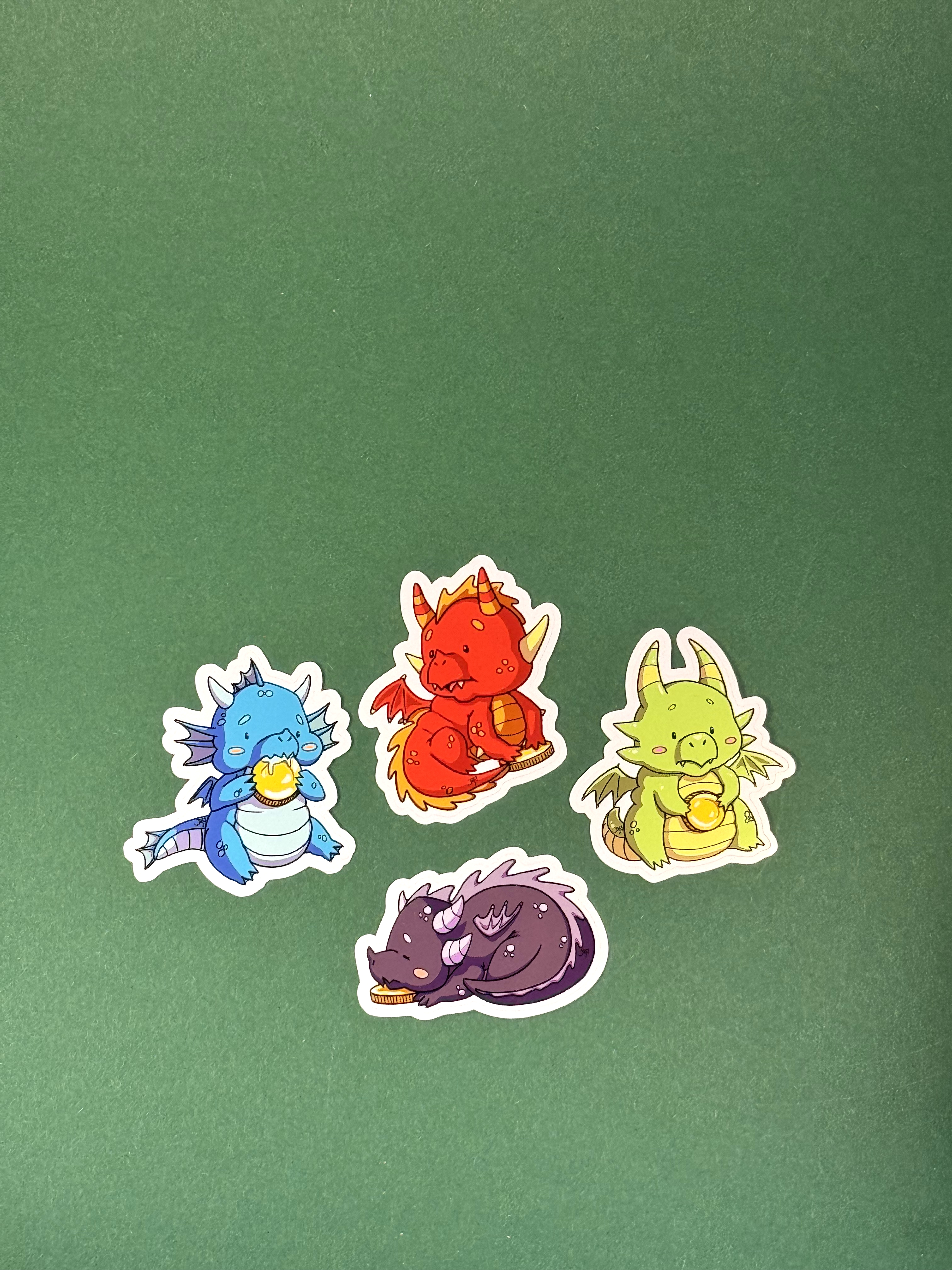 Sticker Pack | Baby Dragons