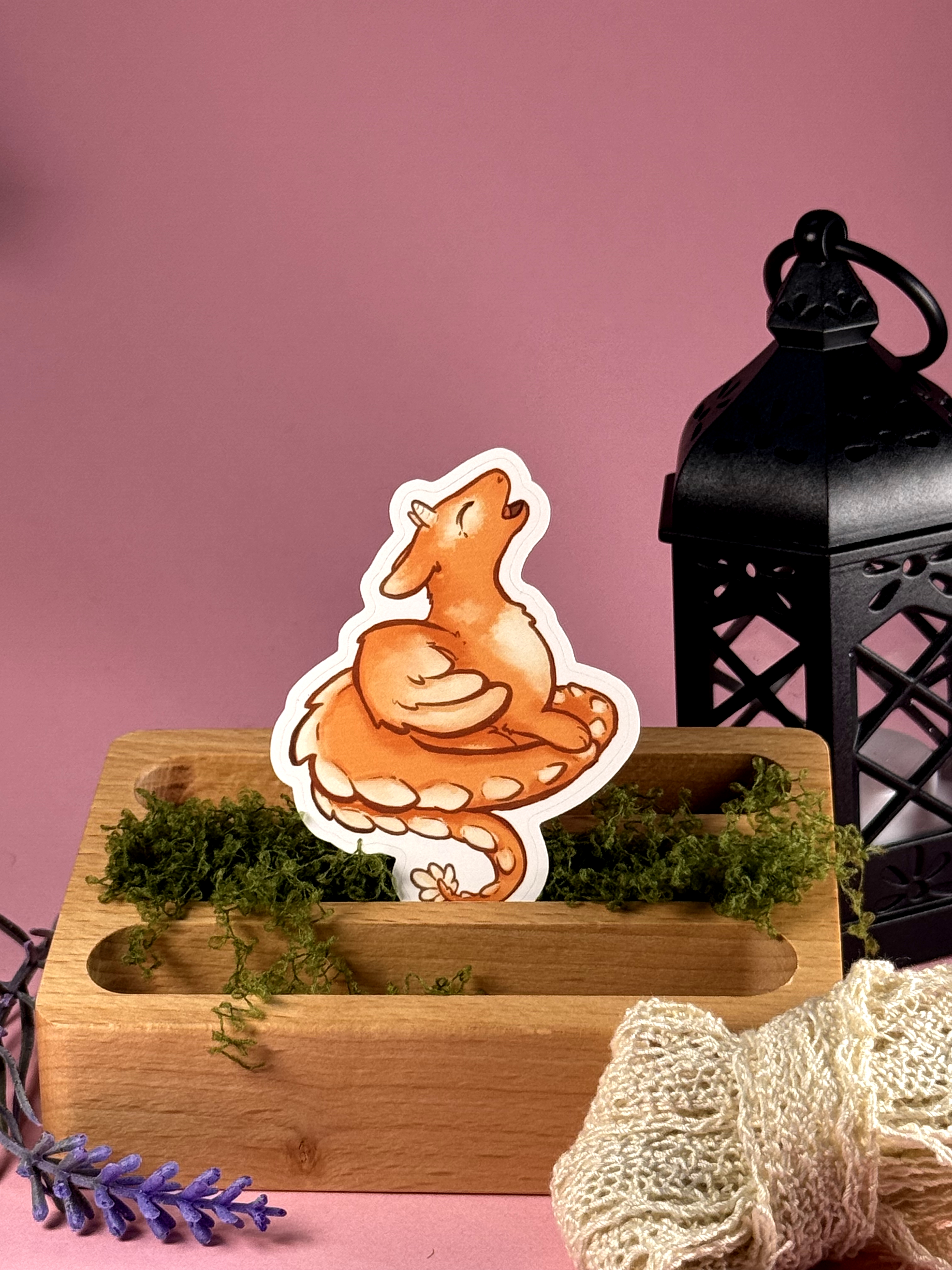 Sticker | Sleepy Tangerine