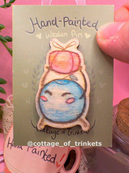 Handpainted Pin | Junimo Gift