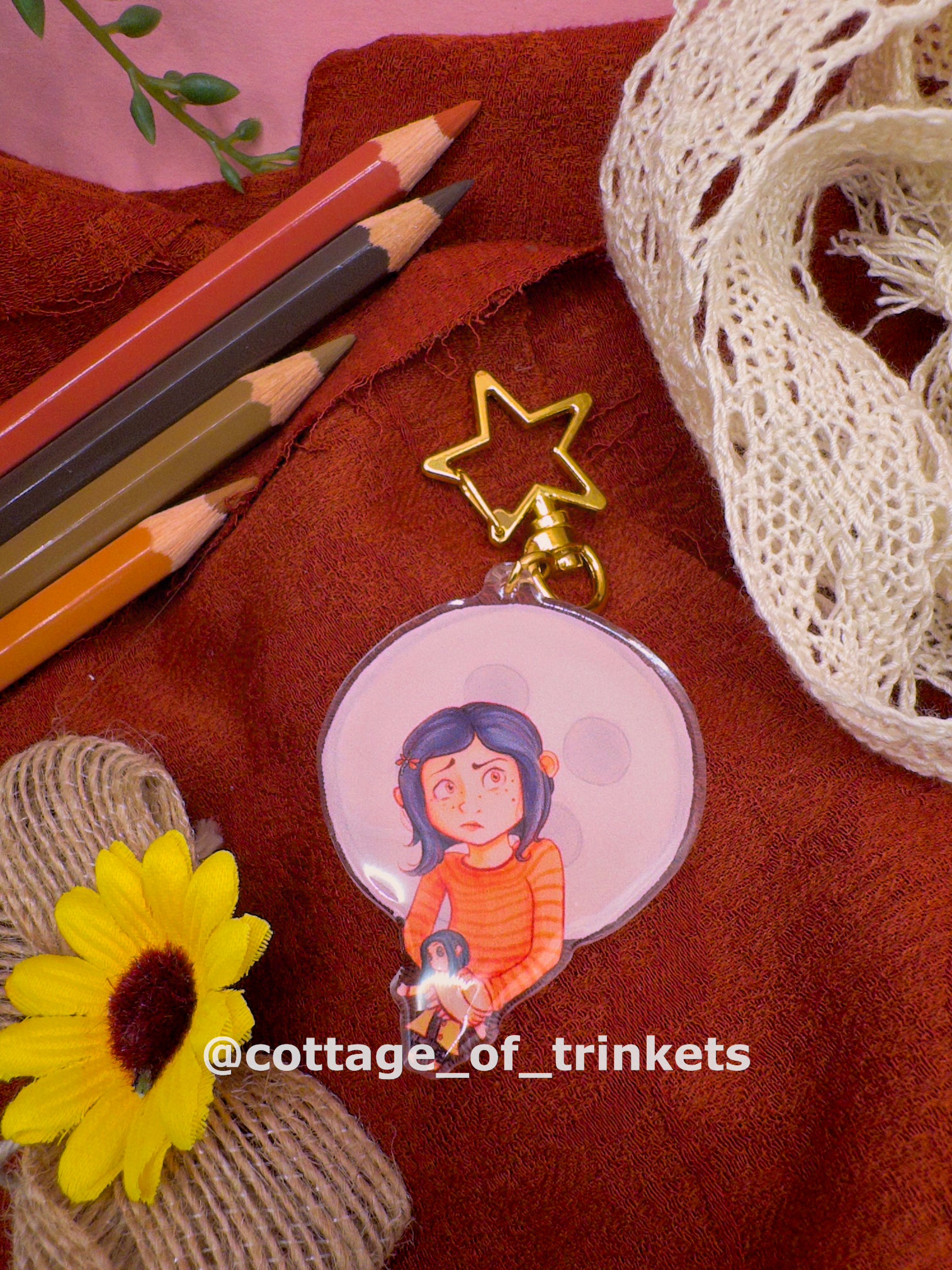 Keychain | Coraline