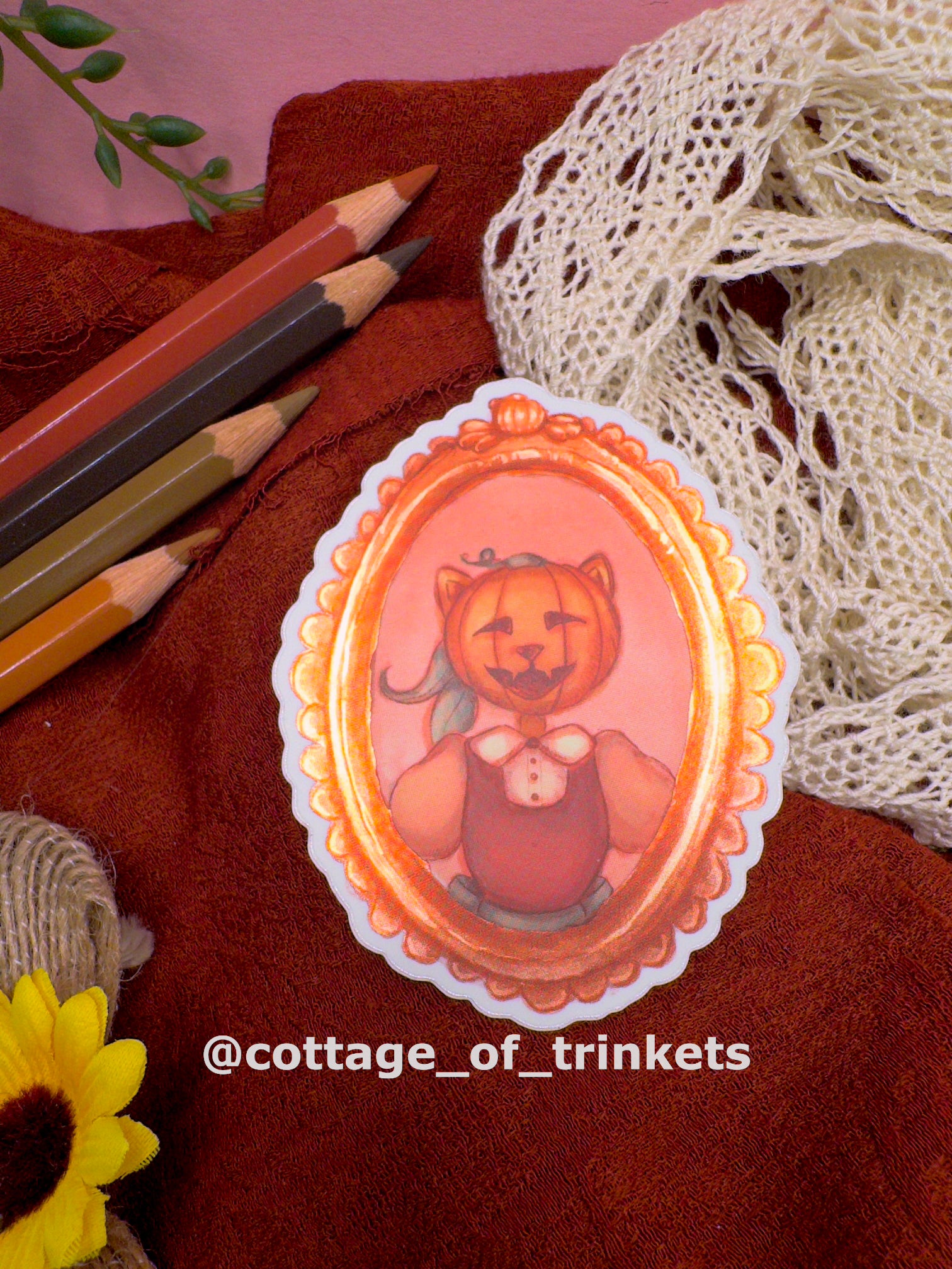 Effect Sticker | Pumpkin Lady