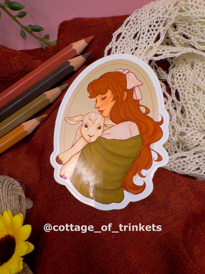 Sticker | Lamb Girl