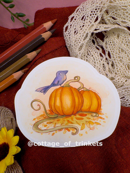 Keychain | Pumpkin Crow