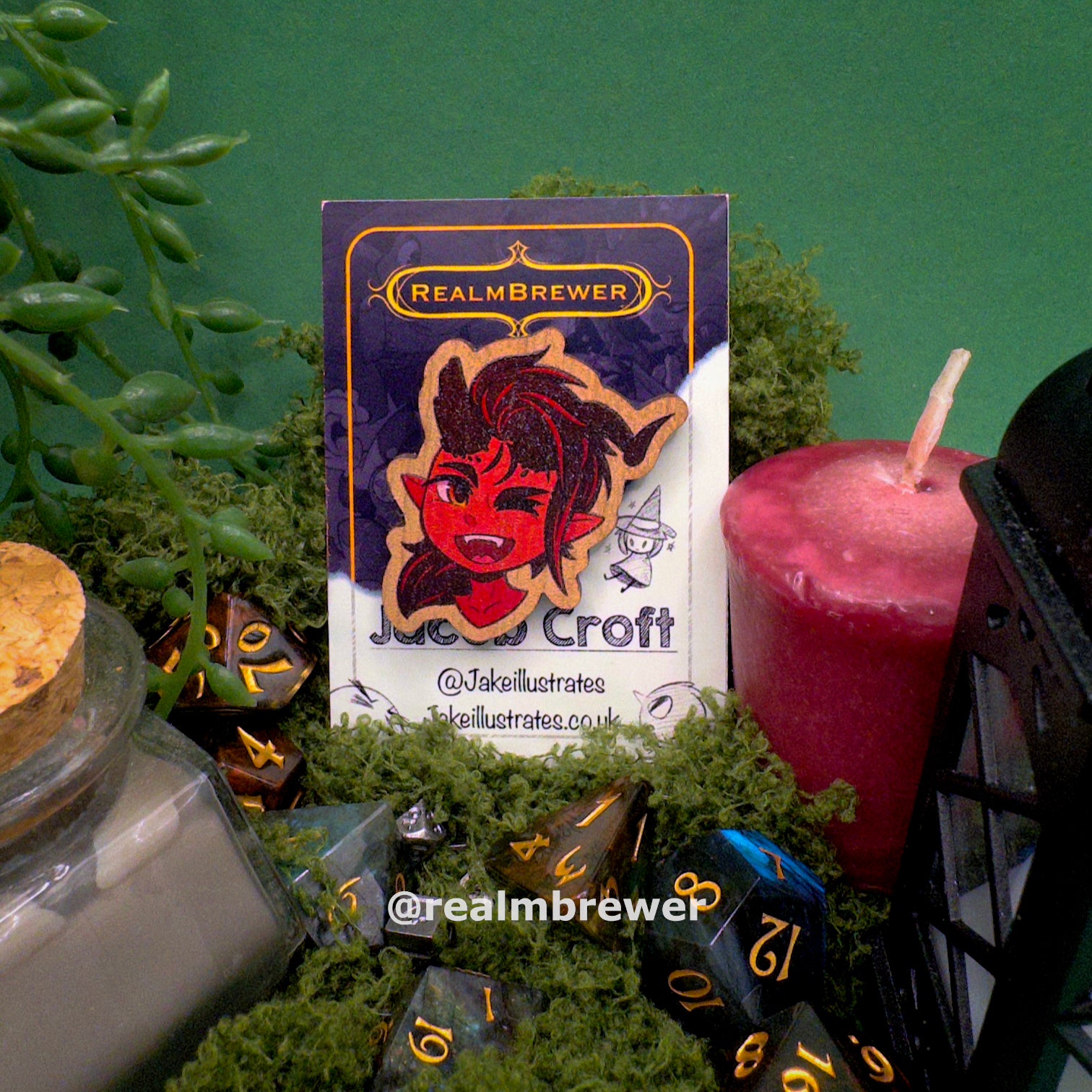 Wooden Pin | Karlach