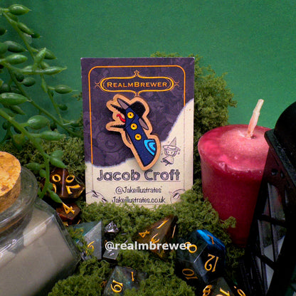 Wooden Pin | Sussie Yell