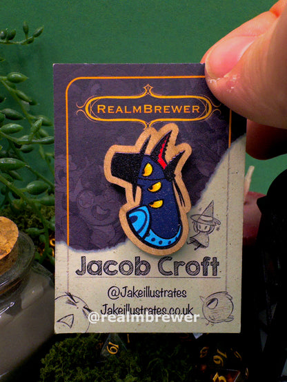 Wooden Pin | Sussie Sigh