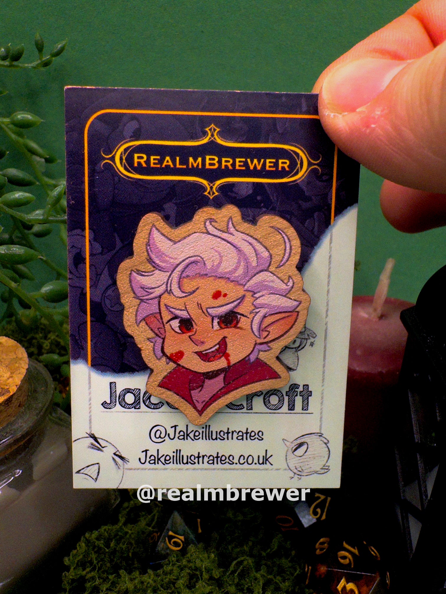 Wooden Pin | Astarion