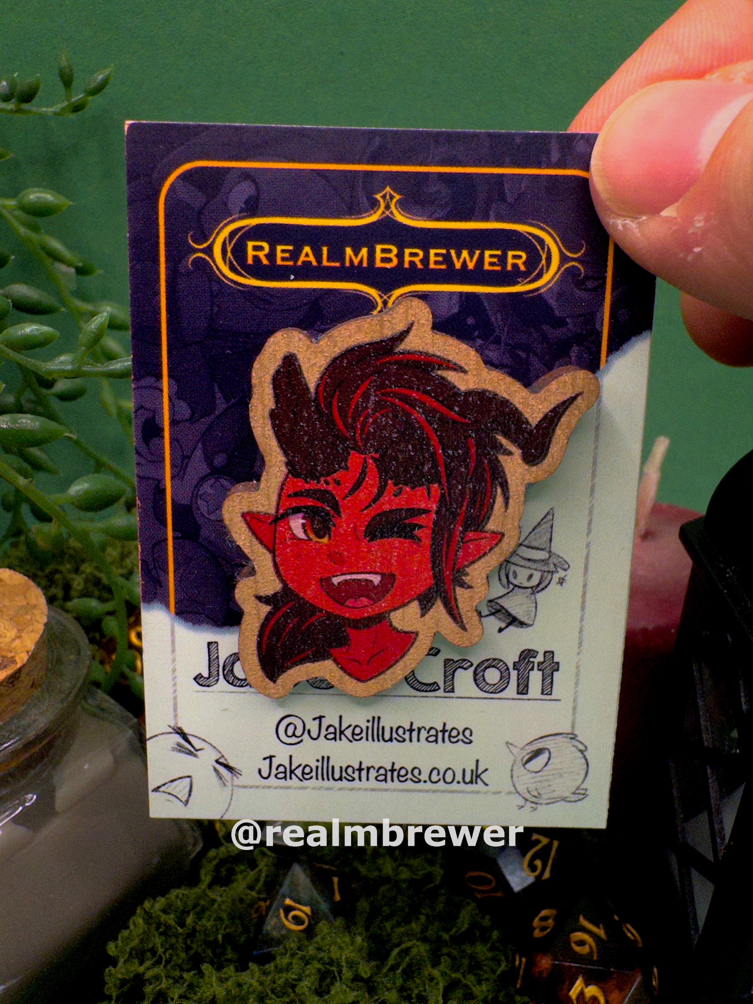 Wooden Pin | Karlach