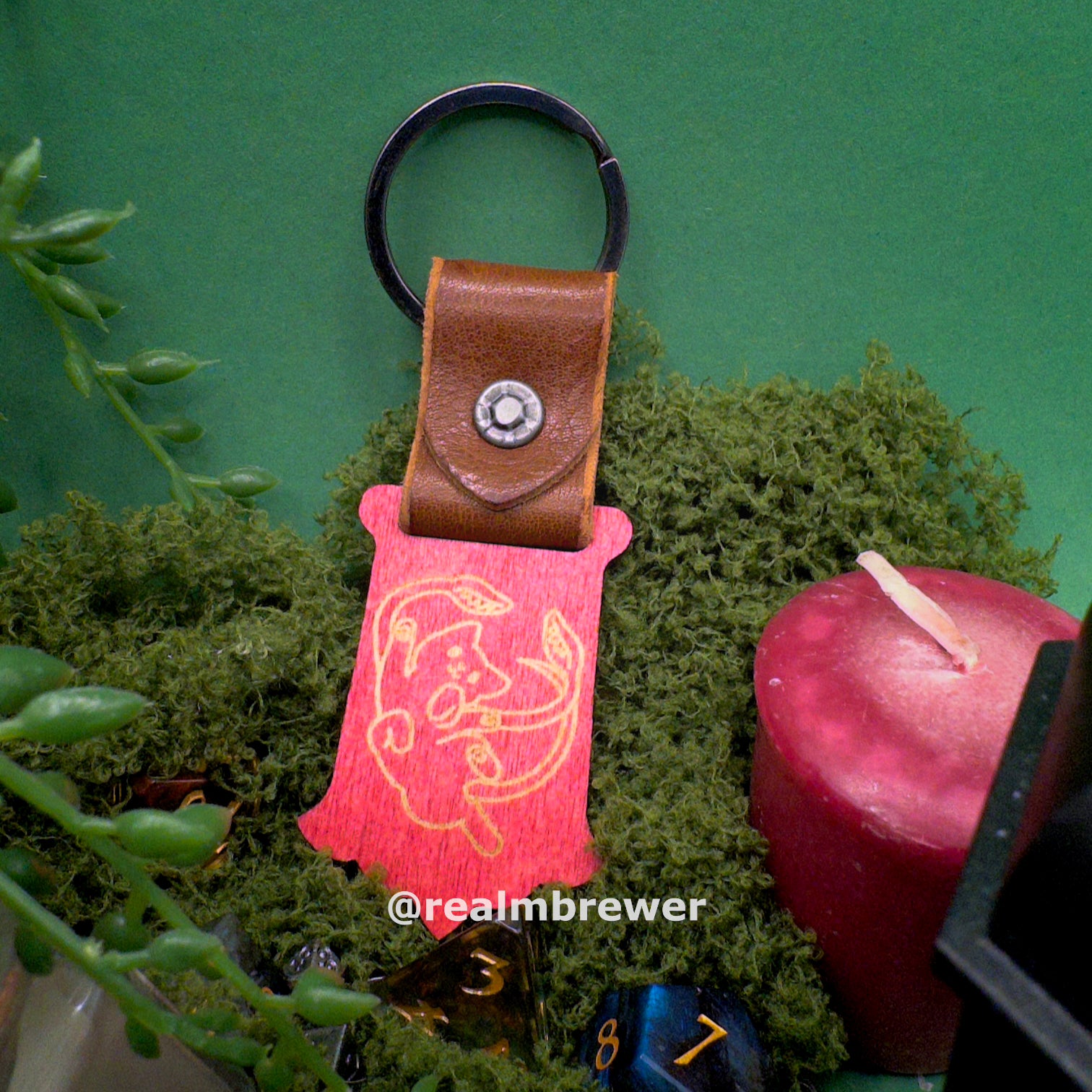 Keychain | TTRPG Inspired | Add some flair to your gear