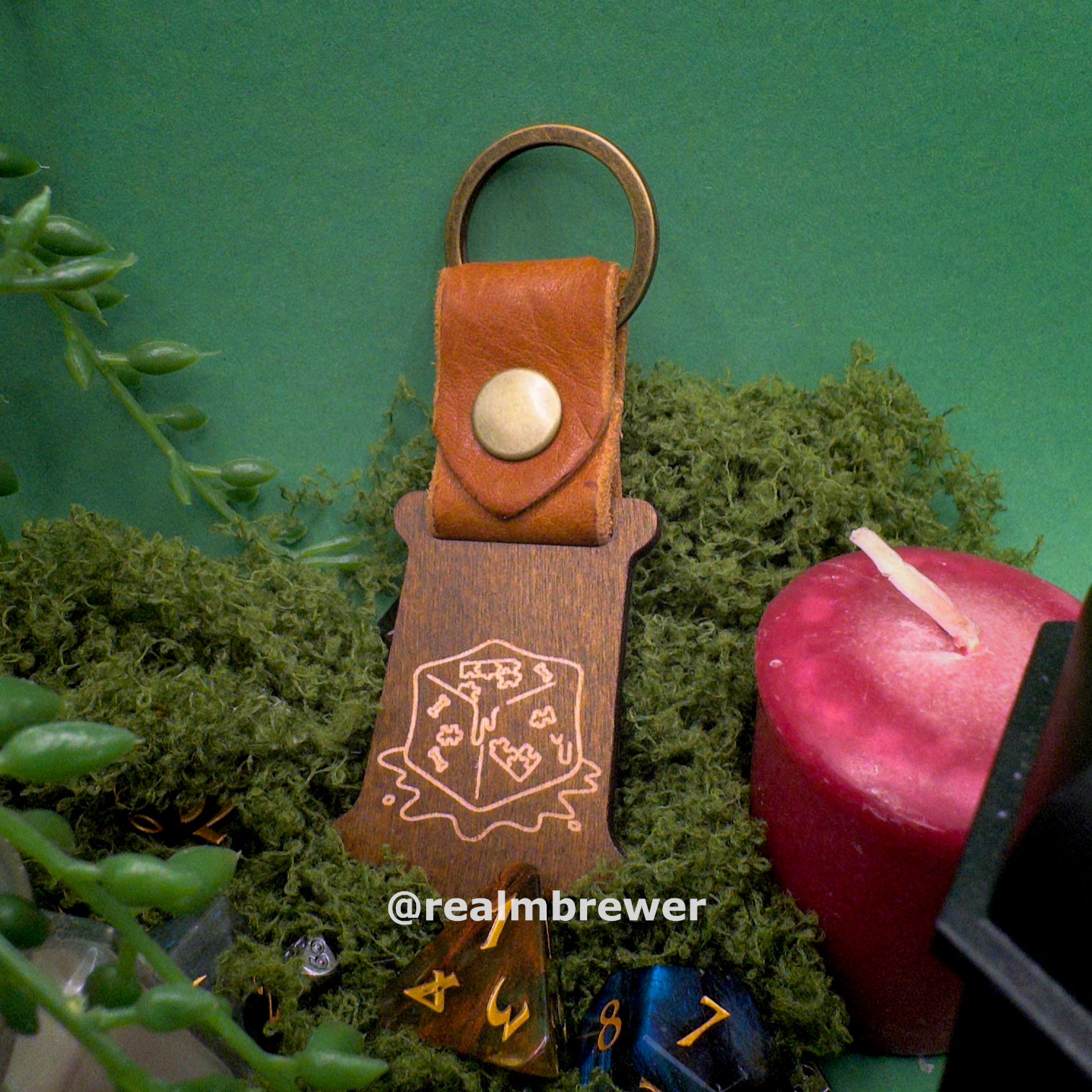 Keychain | TTRPG Inspired | Add some flair to your gear