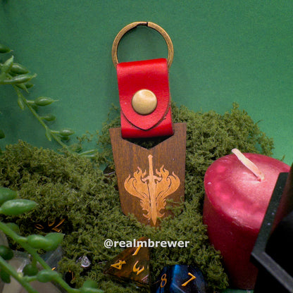 Keychain | TTRPG Inspired | Add some flair to your gear