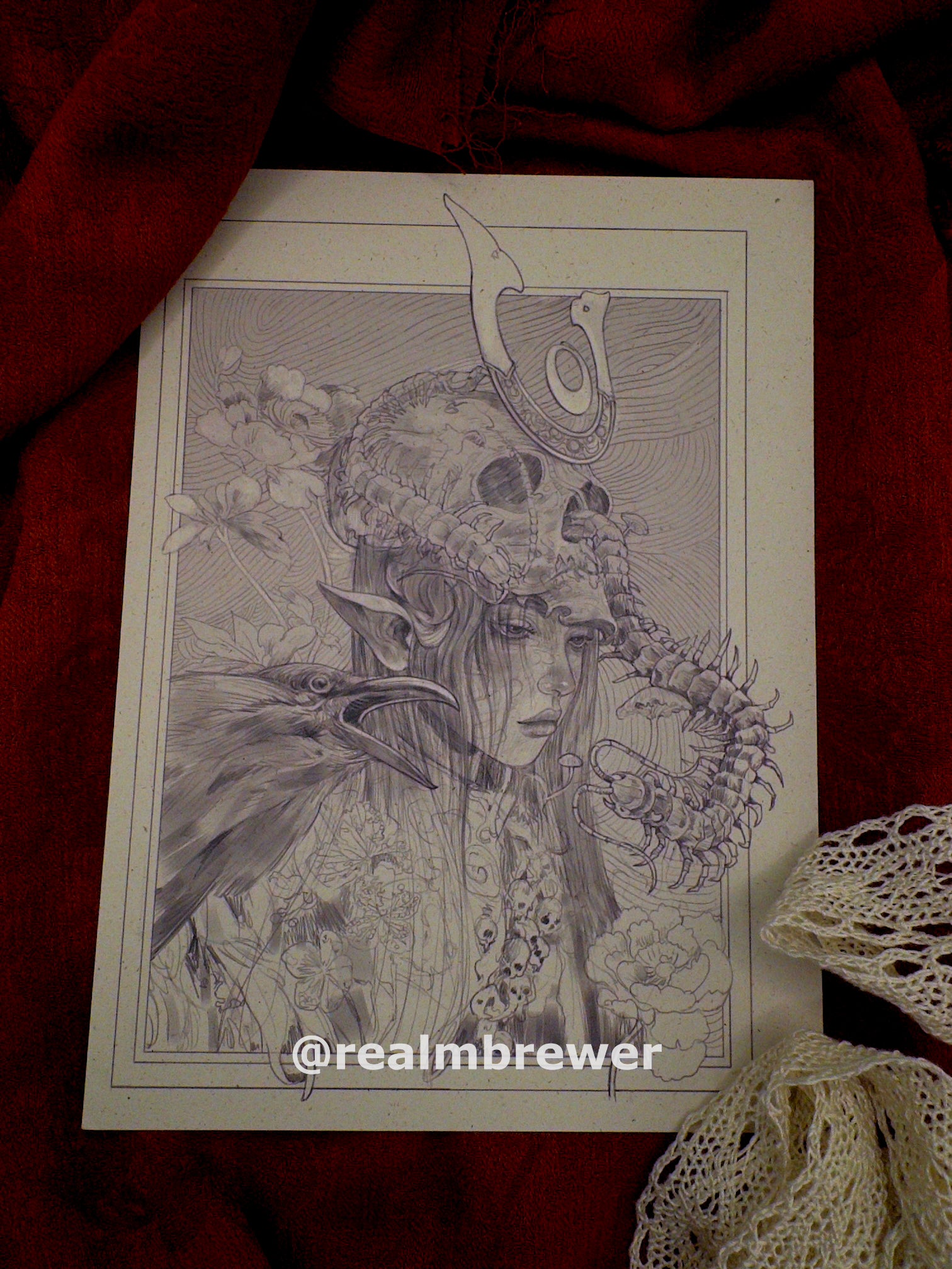 Print | Death's Bride